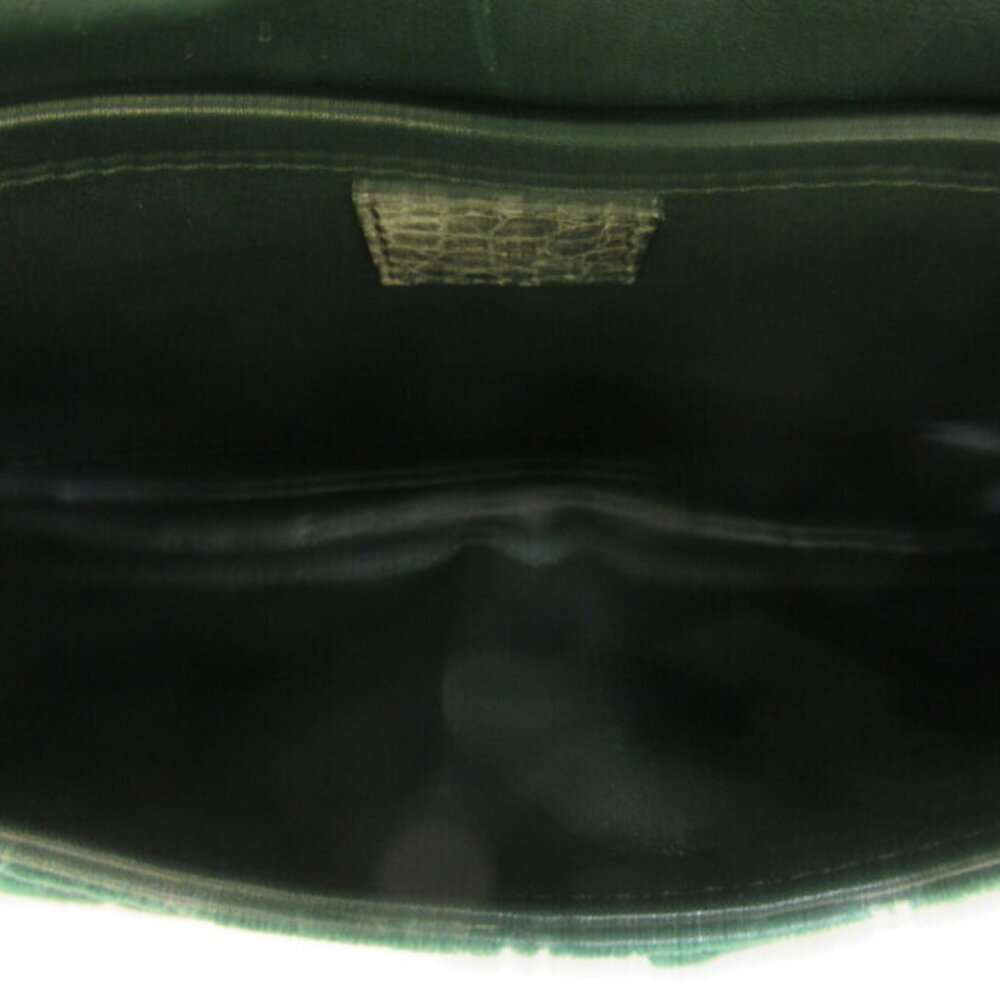 Louis Vuitton Shoulder Bag green velvet - Picture 5 of 7